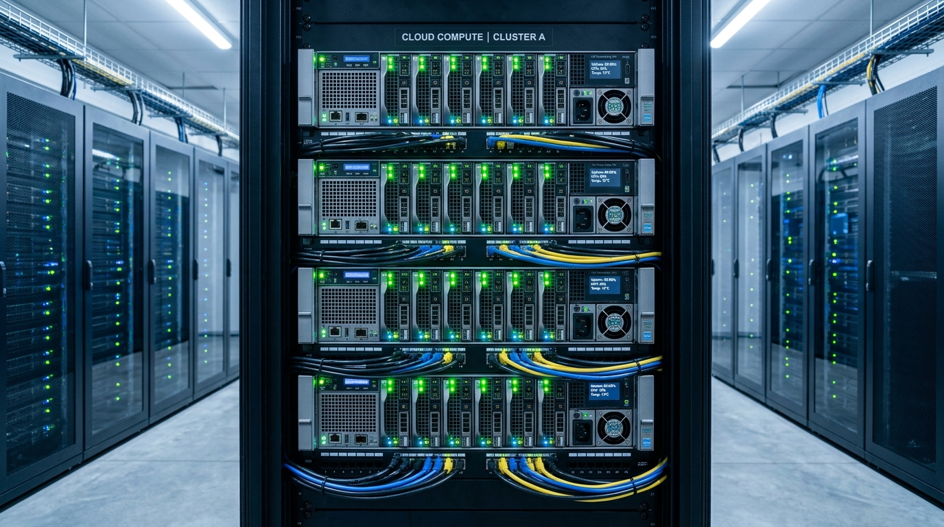 Dedicated enterprise cloud server blades with hardware isolation